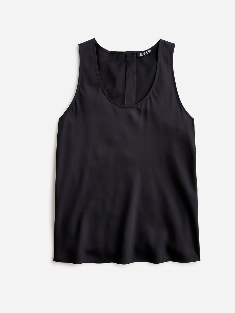 New with Tags J. Crew Sleeveless shell top in everyday crepe in Black